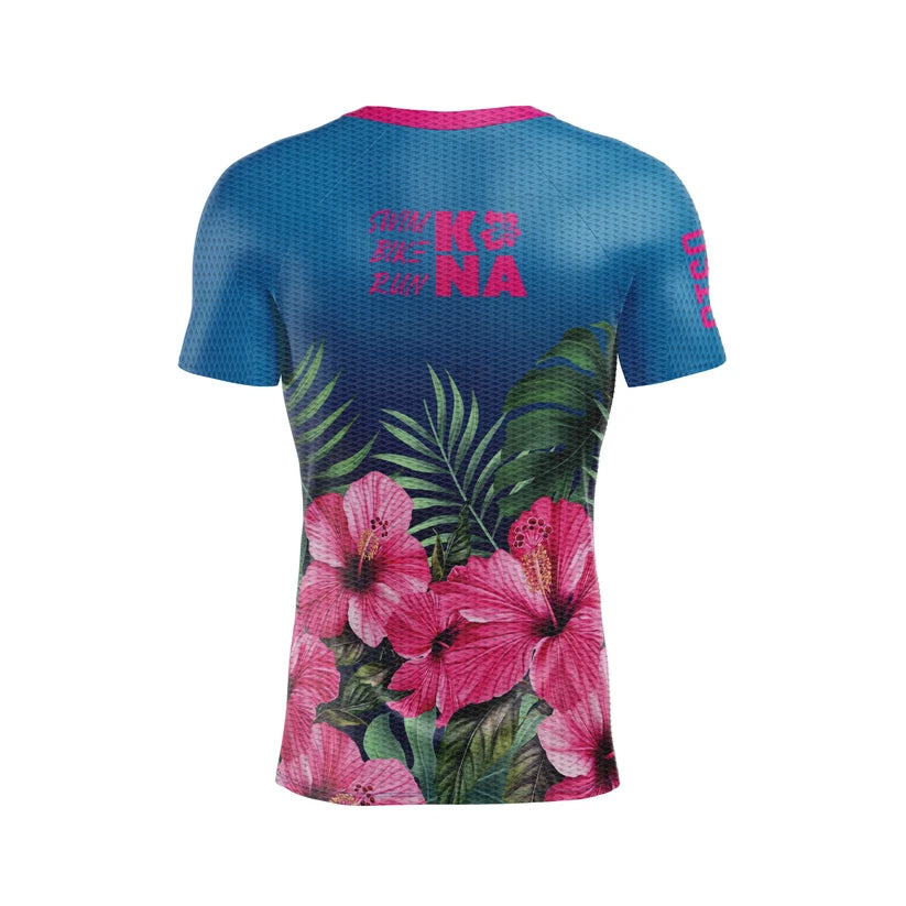OTSO Herren Kurzarm-Funktionsshirt - Kona Pua Aloalo – Produktansicht 2