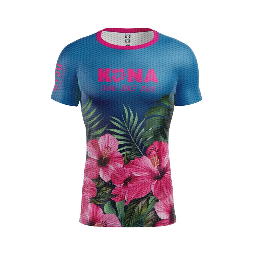 OTSO Herren Kurzarm-Funktionsshirt - Kona Pua Aloalo – Produktansicht