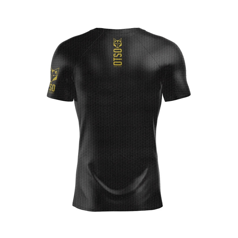 OTSO Herren Kurzarm-Funktionsshirt - Leopard – Produktansicht 2