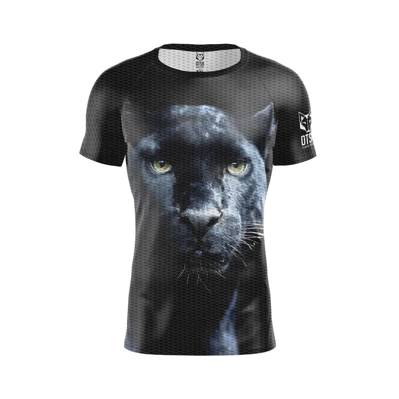 OTSO Herren Kurzarm-Funktionsshirt - Panther – Produktansicht