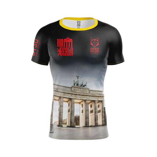 OTSO Herren Kurzarm-Funktionsshirt - Run Berlin – Produktansicht