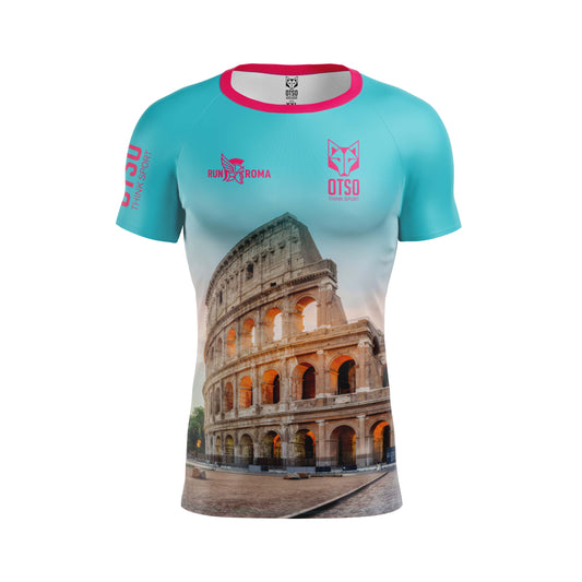 OTSO Herren Kurzarm-Funktionsshirt - Run Roma 2026 – Produktansicht
