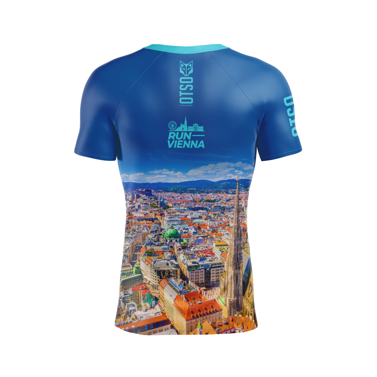 OTSO Herren Kurzarm-Funktionsshirt - Run Austria 2026 – Produktansicht 2
