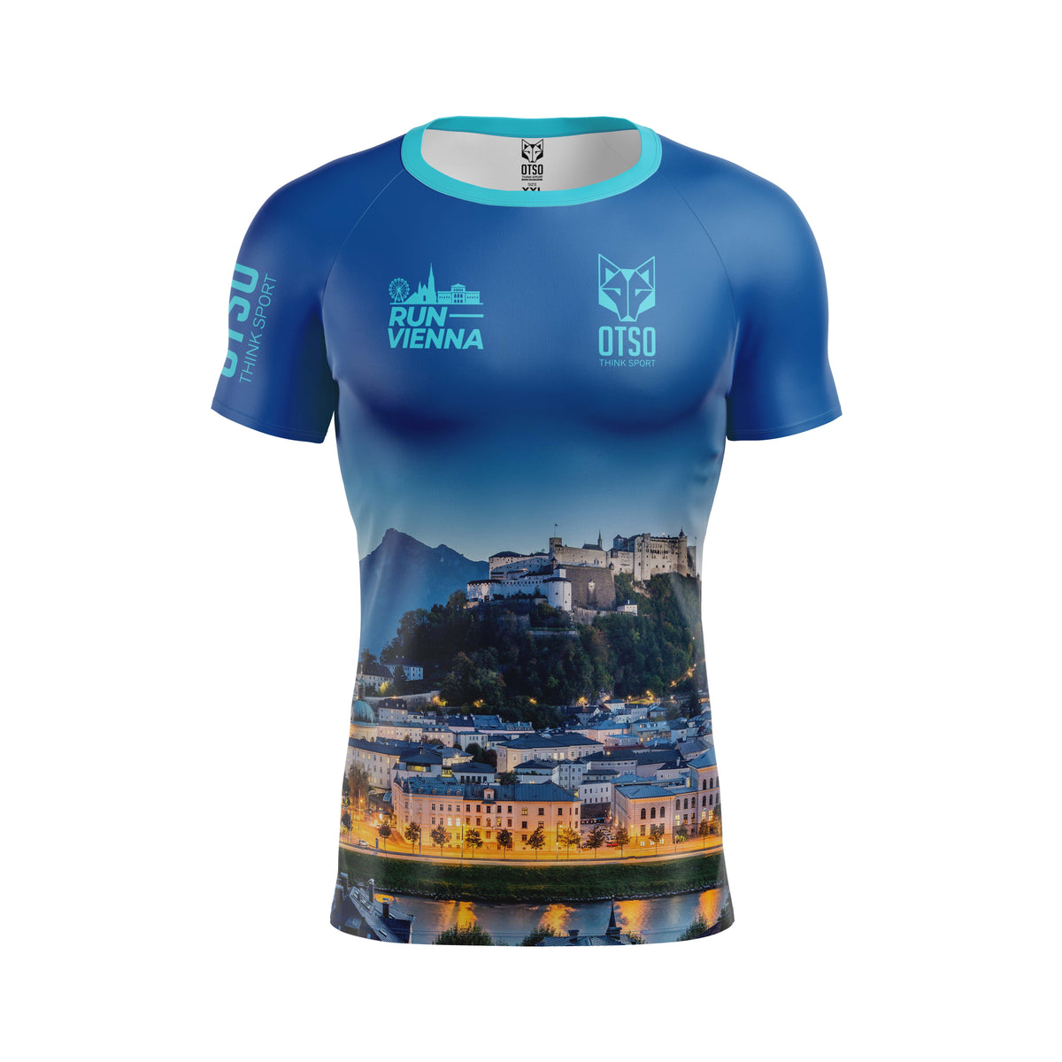 OTSO Herren Kurzarm-Funktionsshirt - Run Austria 2026 – Produktansicht