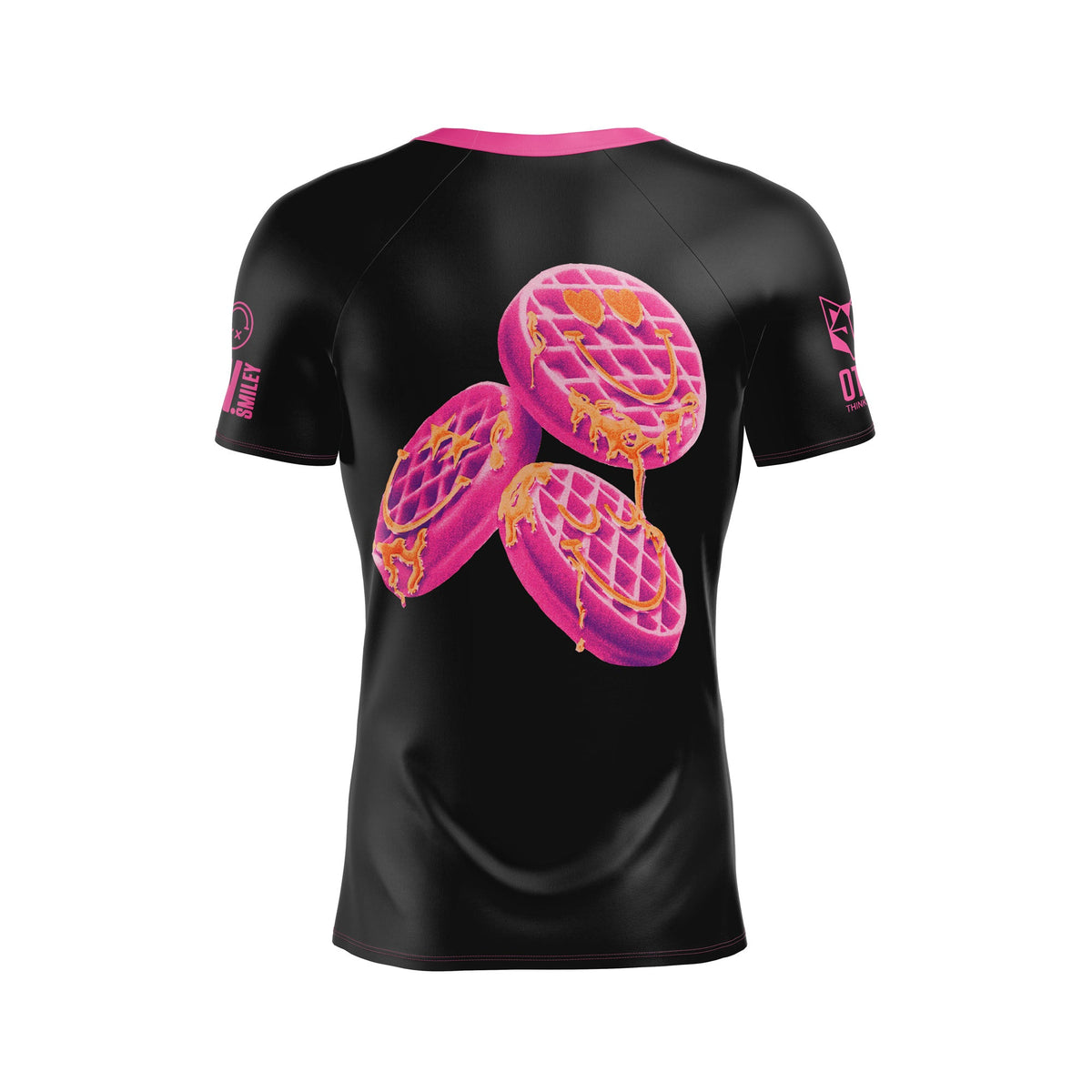 OTSO Herren Kurzarm-Funktionsshirt - S.W.Smiley Concrete Canvas Toaster – Produktansicht 2