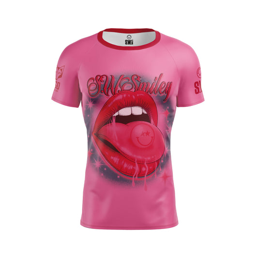 OTSO Herren Kurzarm-Funktionsshirt - S.W.Smiley Hella Good – Produktansicht