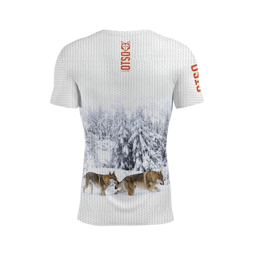 OTSO Herren Kurzarm-Funktionsshirt - Wolf – Produktansicht 2