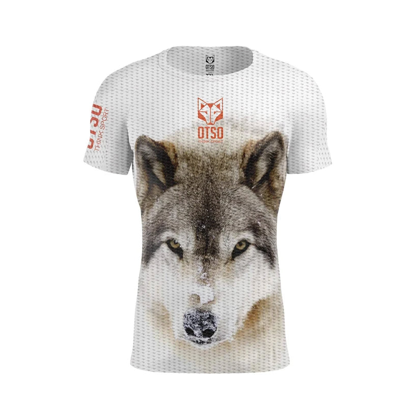 OTSO Herren Kurzarm-Funktionsshirt - Wolf – Produktansicht