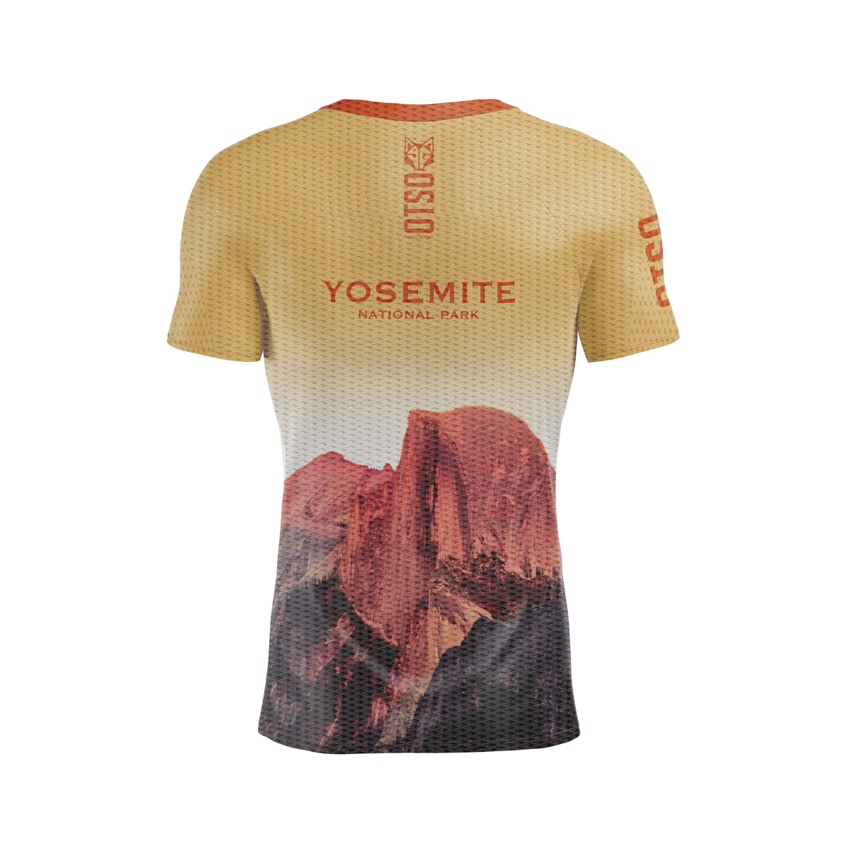 OTSO Herren Kurzarm-Funktionsshirt - Yosemite – Produktansicht 2