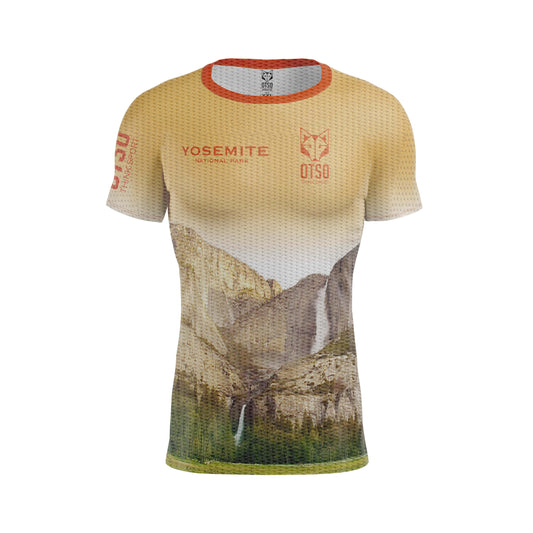 OTSO Herren Kurzarm-Funktionsshirt - Yosemite – Produktansicht