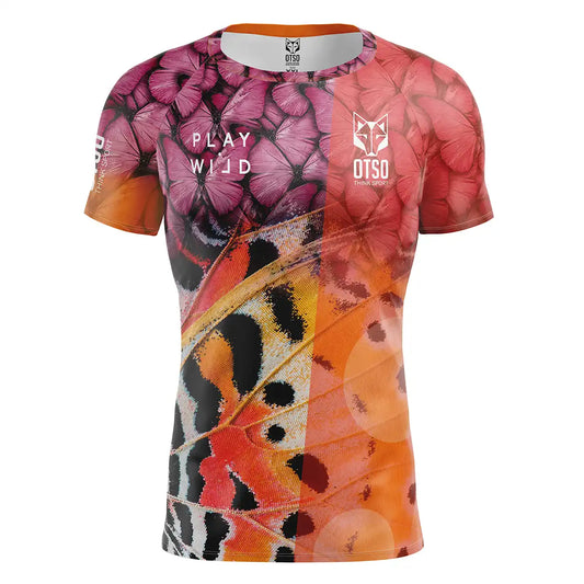 OTSO Herren Padel-Kurzarmshirt - Wings – Produktansicht