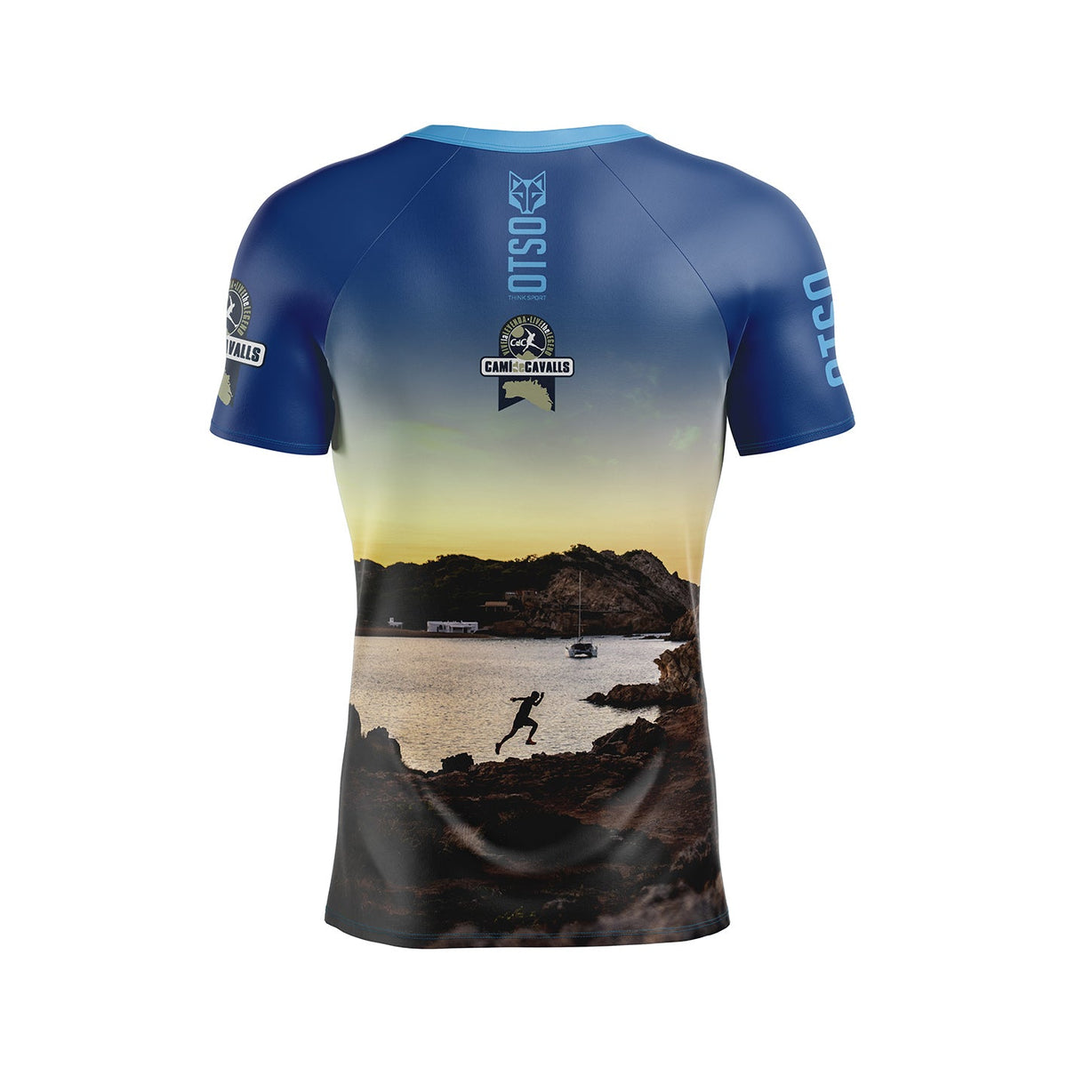 OTSO Herren Kurzarm-Funktionsshirt - Menorca CDC Macarella – Produktansicht 2