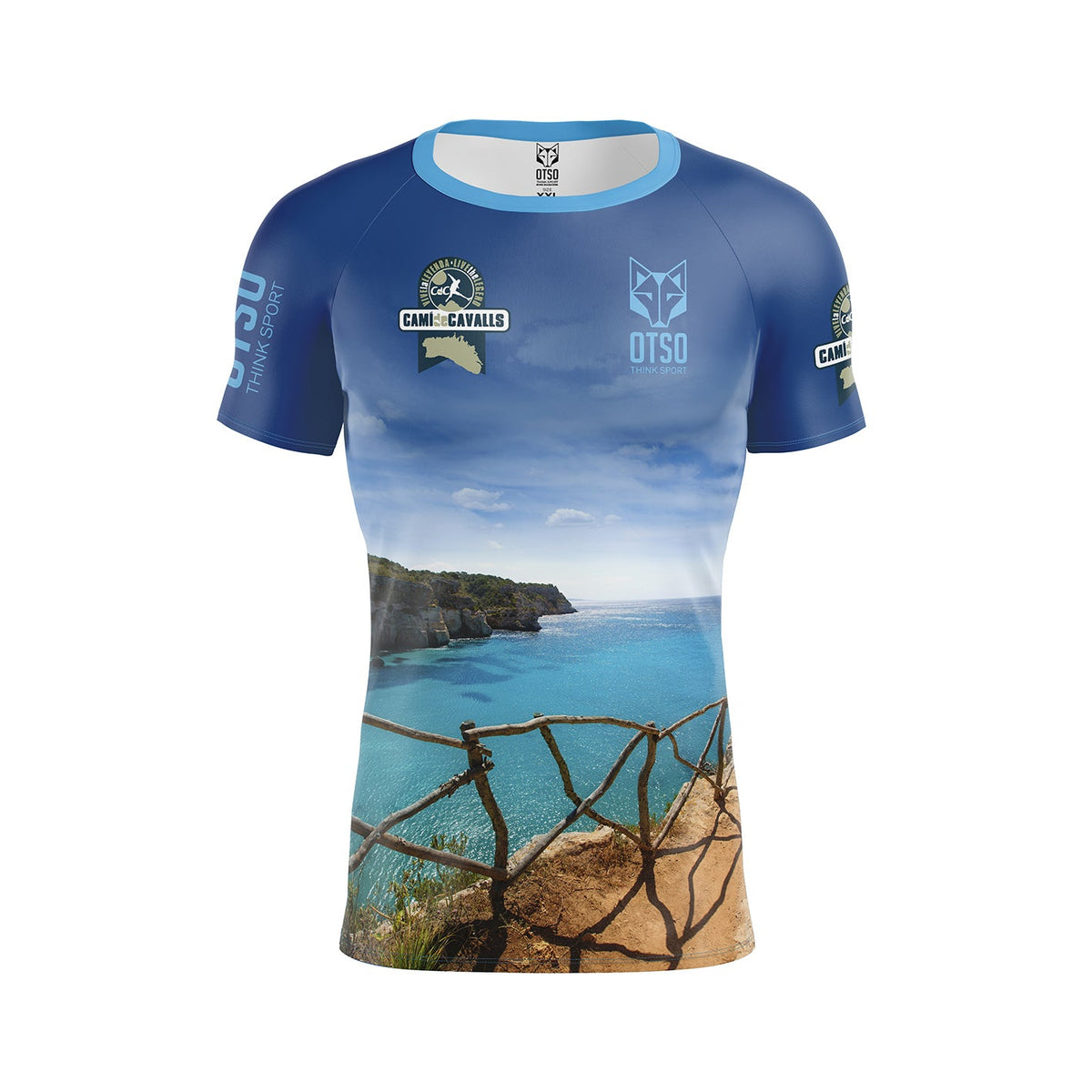 OTSO Herren Kurzarm-Funktionsshirt - Menorca CDC Macarella – Produktansicht