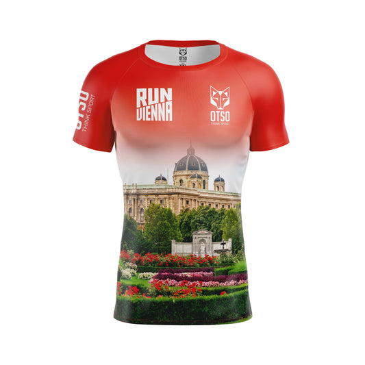 OTSO Herren Kurzarm-Funktionsshirt - Run Vienna 2024 – Produktansicht