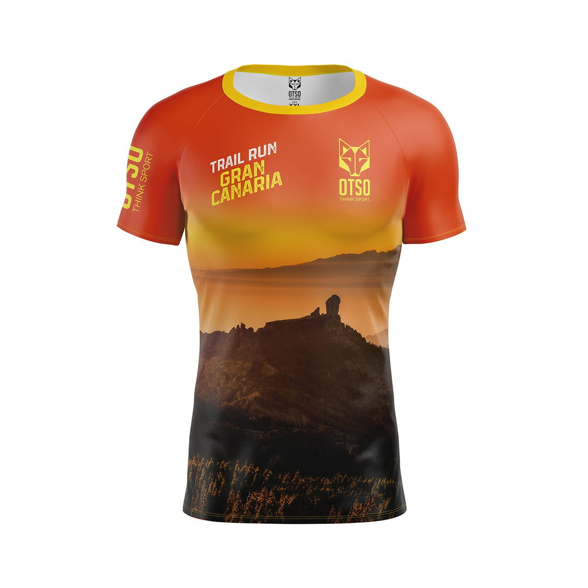 OTSO Herren Kurzarm-Funktionsshirt - Trail Run Gran Canaria 2024 – Produktansicht