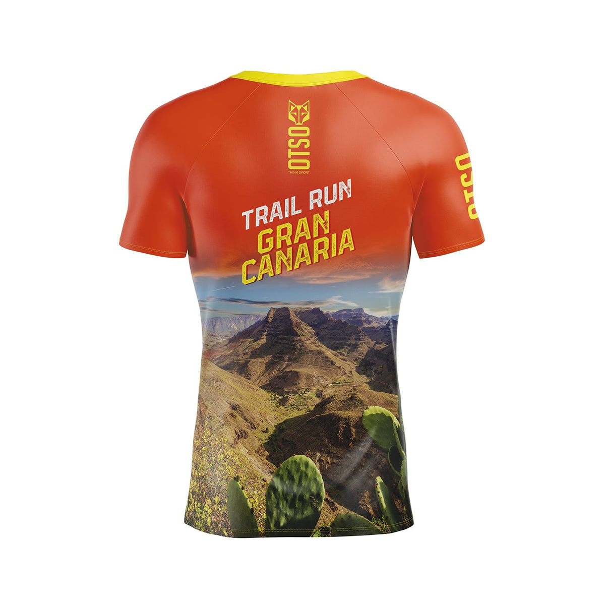 OTSO Herren Kurzarm-Funktionsshirt - Trail Run Gran Canaria 2024 – Produktansicht 2