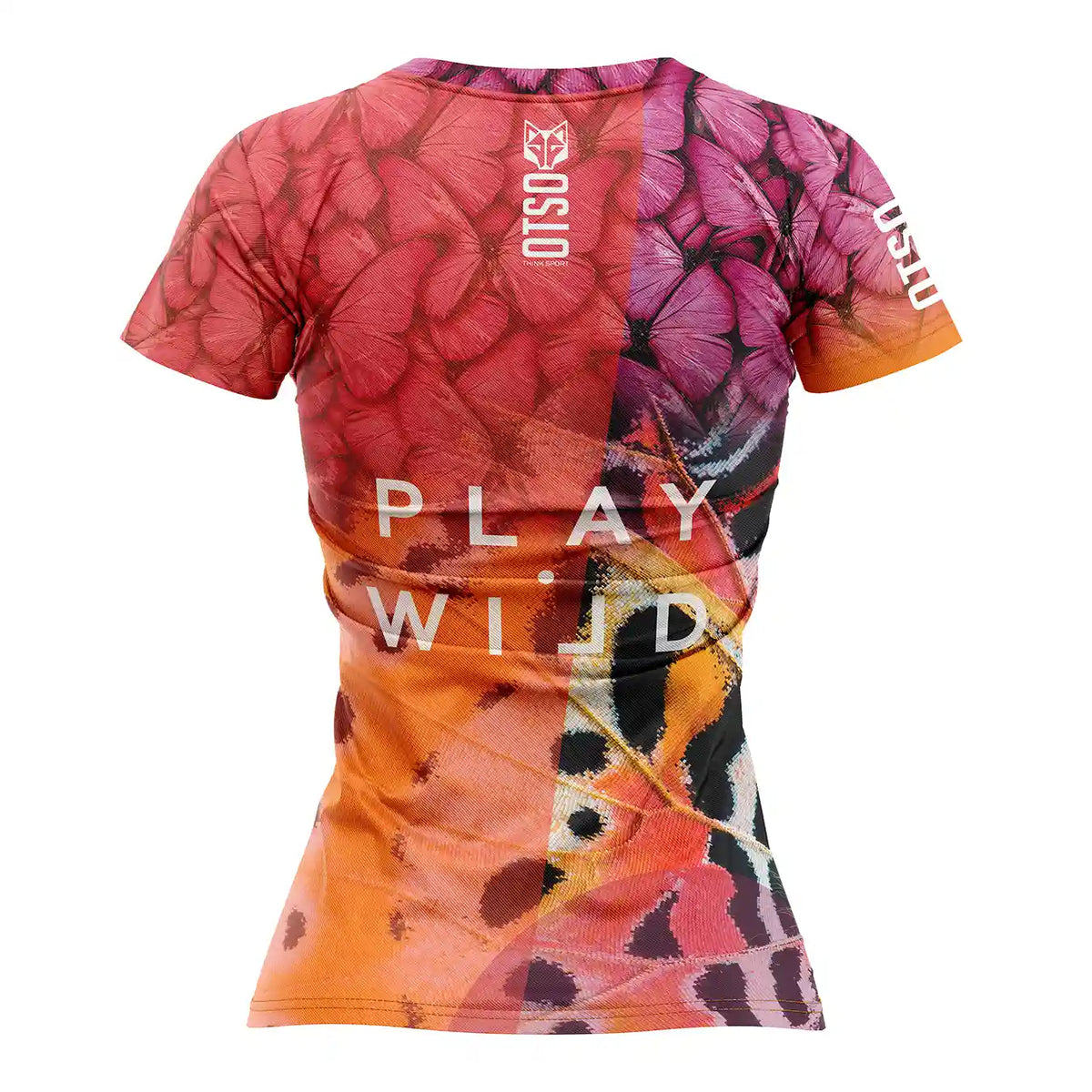 OTSO Damen Padel-Kurzarmshirt - Wings – Produktansicht 2