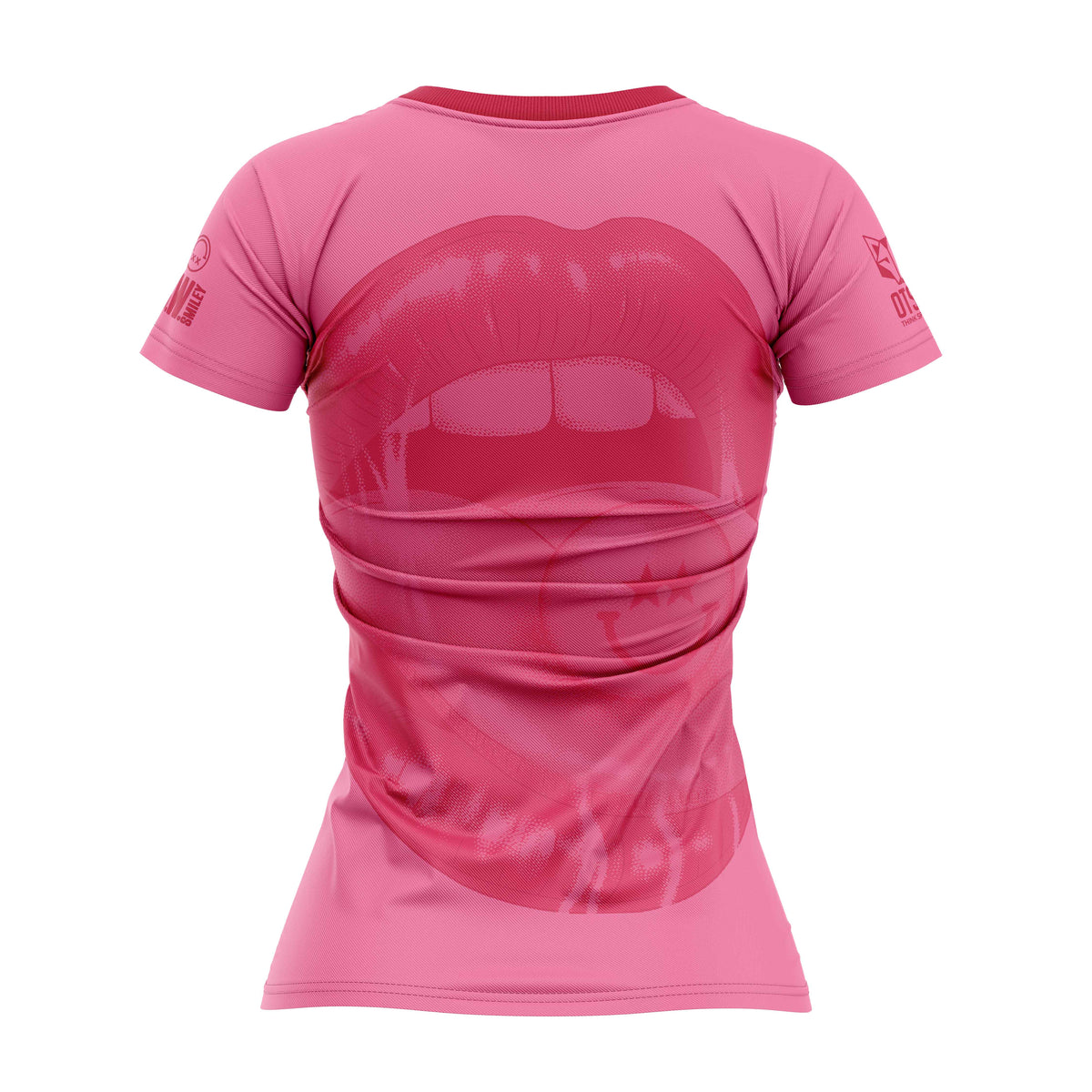 OTSO Damen Kurzarm-Funktionsshirt - S.W.Smiley Hella Good – Produktansicht 2