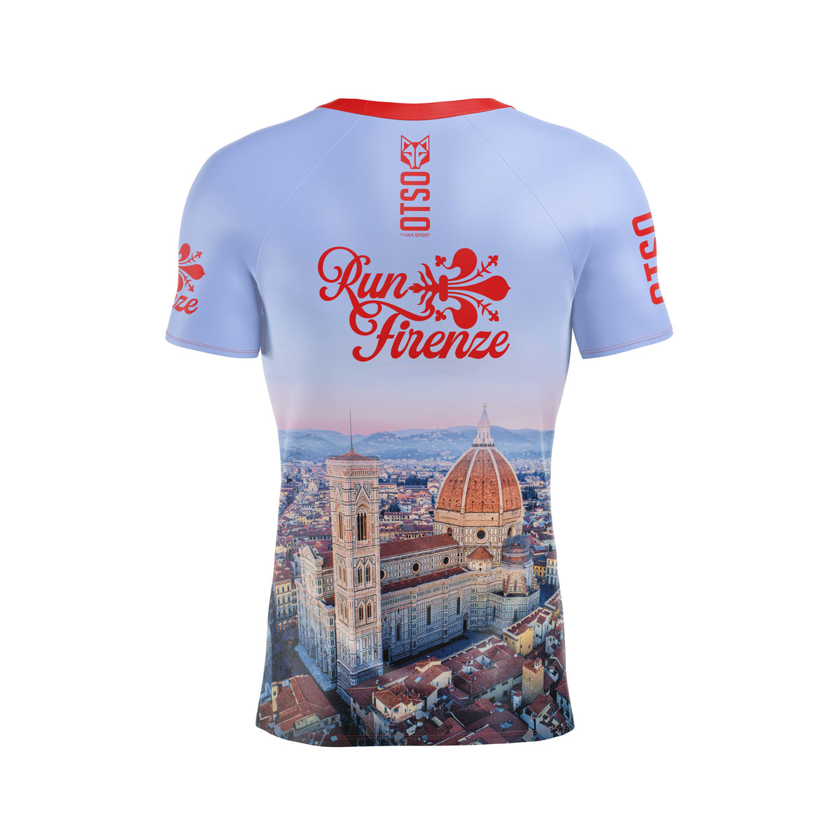 OTSO Herren Kurzarm-Funktionsshirt - Run Florencia – Produktansicht 2