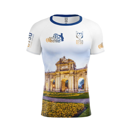 OTSO Herren Kurzarm-Funktionsshirt - Run Madrid 2025 – Produktansicht