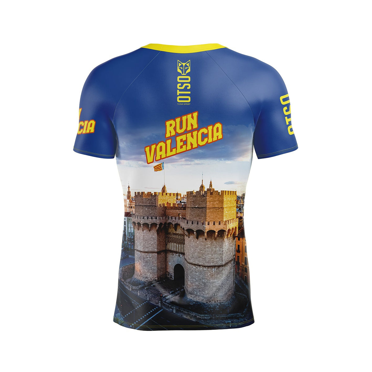 OTSO Herren Kurzarm-Funktionsshirt - Run Valencia 2024 – Produktansicht 2