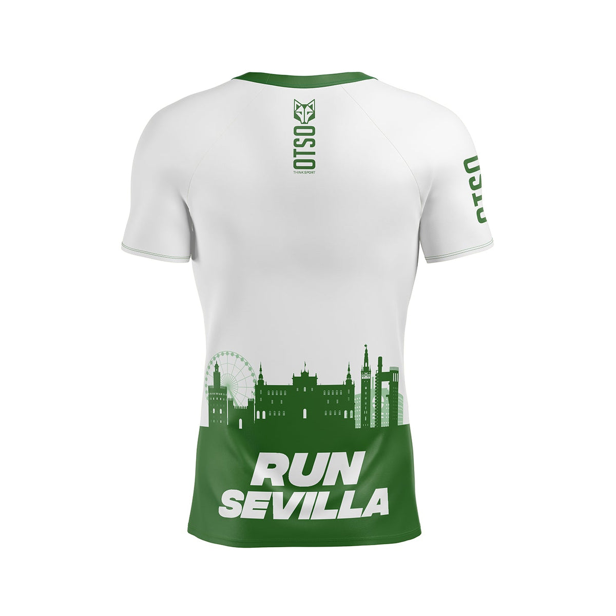 OTSO Herren Kurzarm-Funktionsshirt - Run Sevilla – Produktansicht 2
