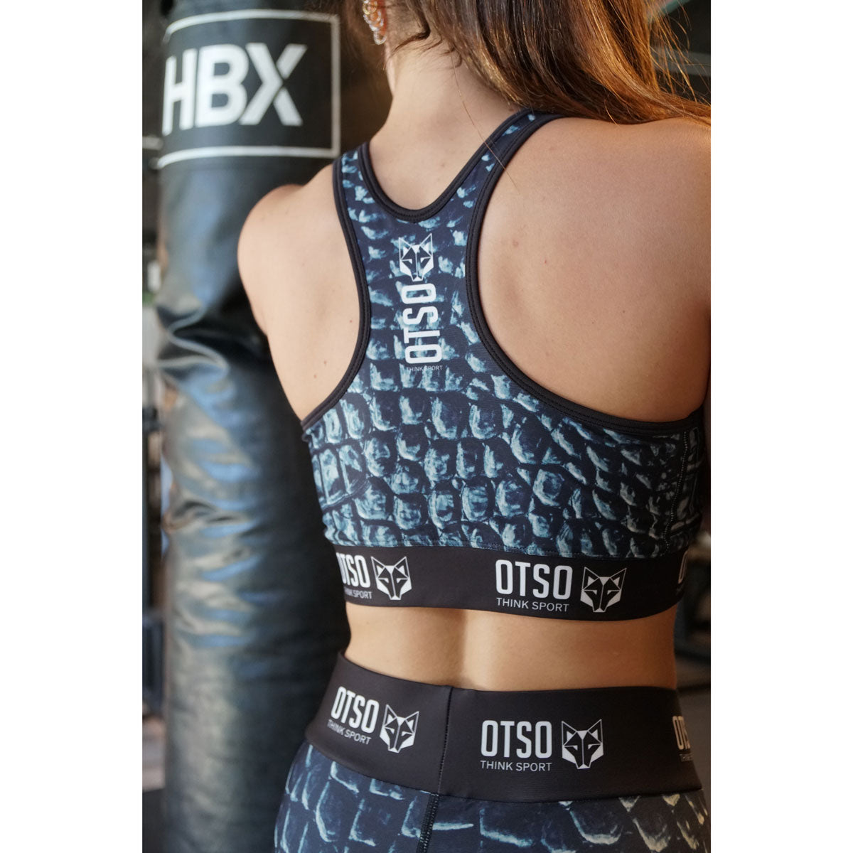 OTSO Damen Sportleggings - Black Snake – Produktansicht 11