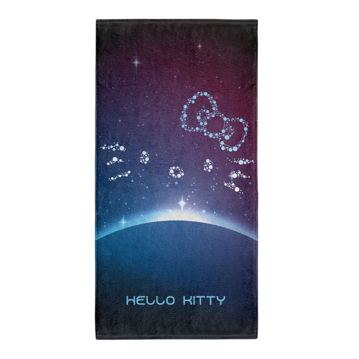 OTSO Mikrofaser-Sporthandtuch - Hello Kitty Galaxy – Produktansicht