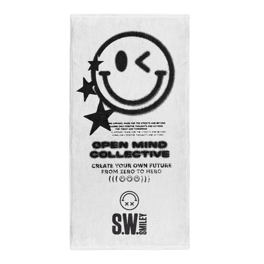 OTSO Mikrofaser-Sporthandtuch - S.W.Smiley Airbrushed Infinity – Produktansicht
