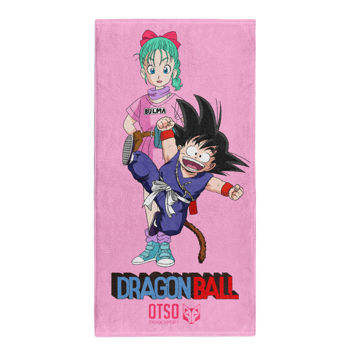 OTSO Mikrofaser-Sporthandtuch - Dragon Ball Bulma – Produktansicht 2