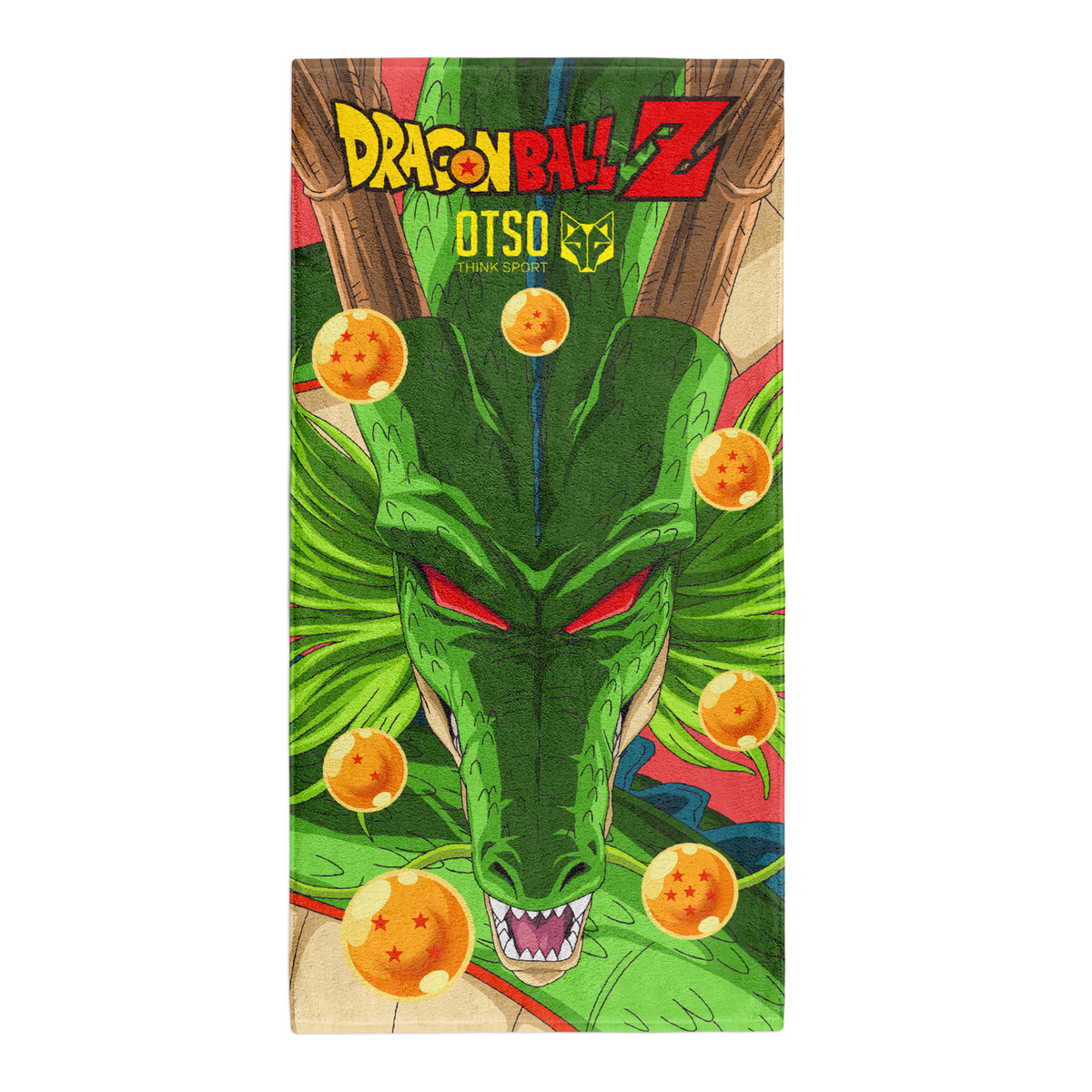 OTSO Mikrofaser-Sporthandtuch - Dragon Ball Z Goku Shenron – Produktansicht 2
