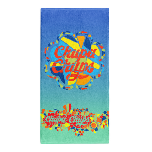 OTSO Mikrofaser-Sporthandtuch - Chupa Chups Gaudi – Produktansicht