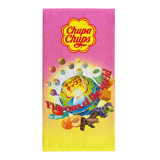 OTSO Mikrofaser-Sporthandtuch - Chupa Chups Flavours World – Produktansicht