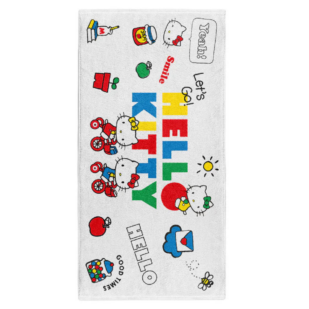 OTSO Mikrofaser-Sporthandtuch - Hello Kitty Smile – Produktansicht