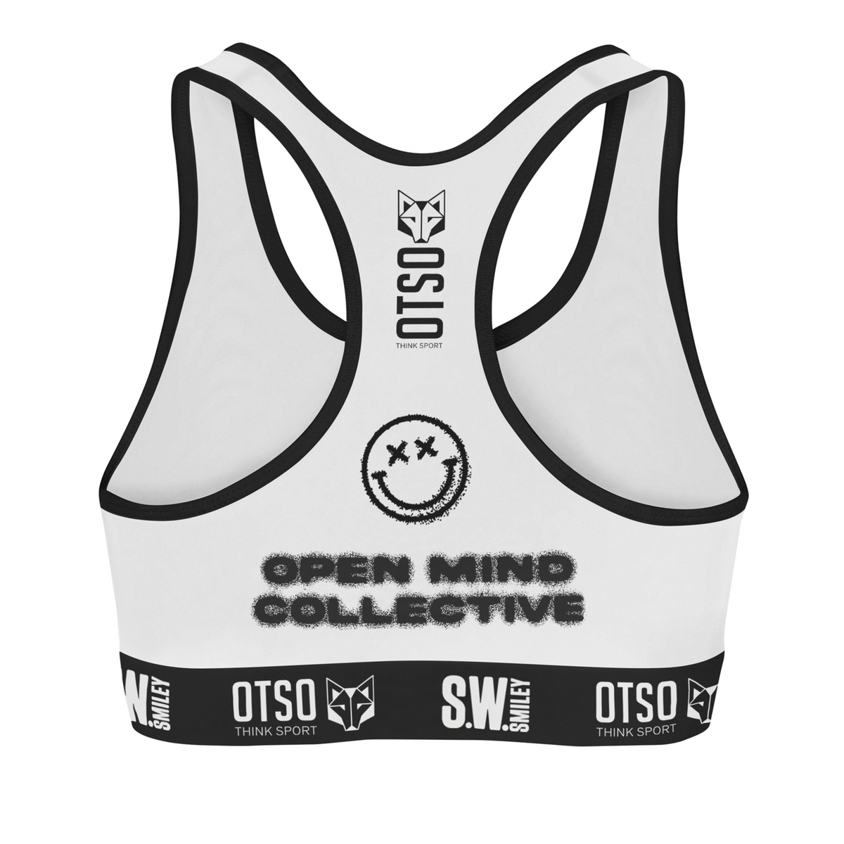 OTSO Damen Sporttop - S.W.Smiley Airbrushed Infinity – Produktansicht 2