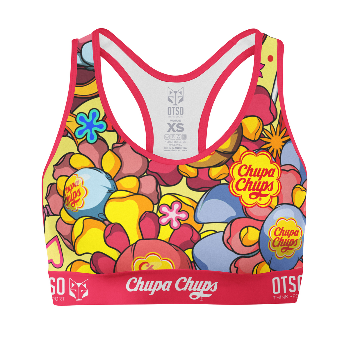 OTSO Damen Sporttop - Chupa Chups Flower – Produktansicht
