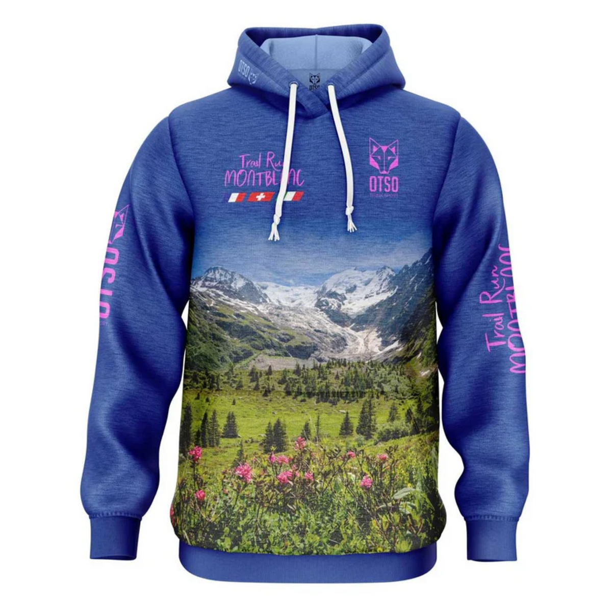 OTSO Hoodie - Trail Run Montblanc 2023 – Produktansicht
