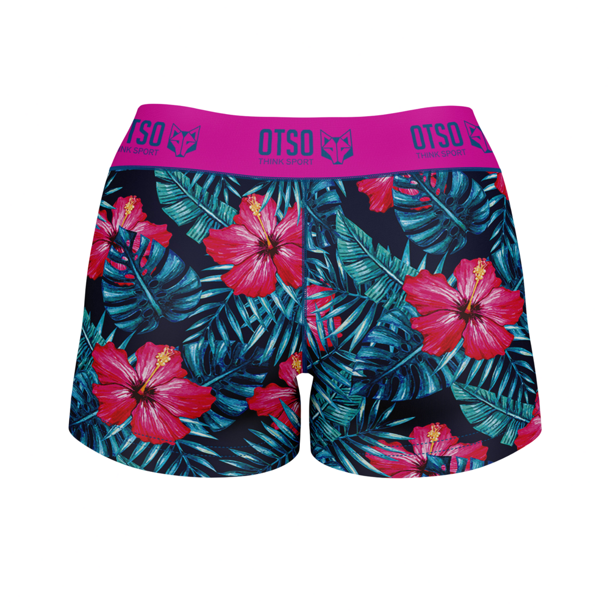 OTSO Damen Sportshorts - Tropical – Produktansicht 2