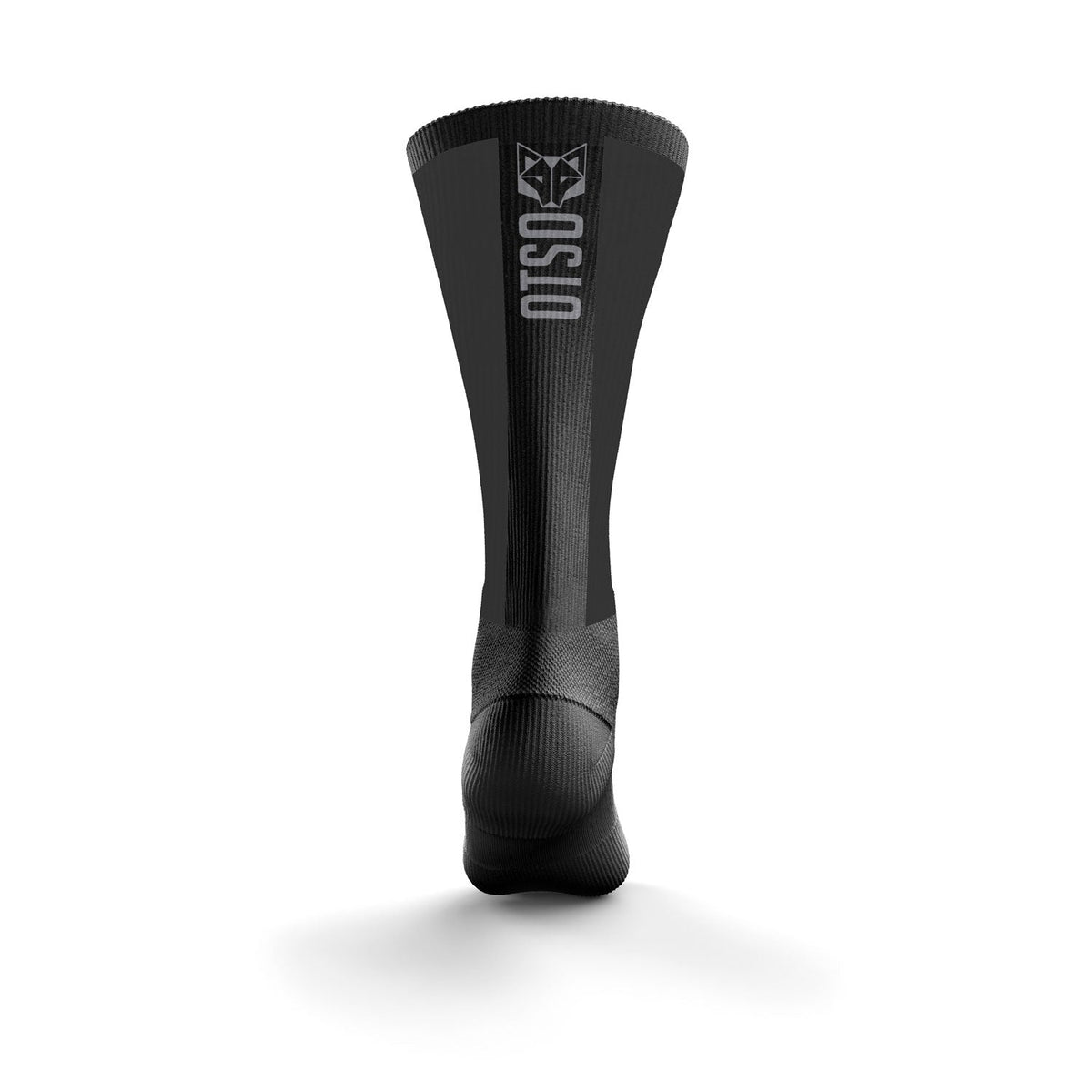 OTSO Ultraleichte Sportsocken - Black & Silver Grey – Produktansicht 2