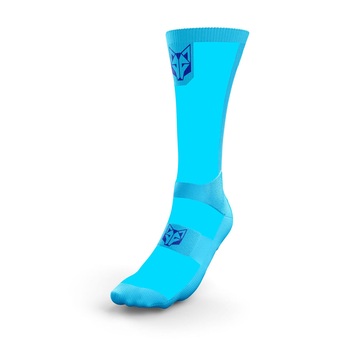 OTSO Ultraleichte Sportsocken - Fluo Blue – Produktansicht