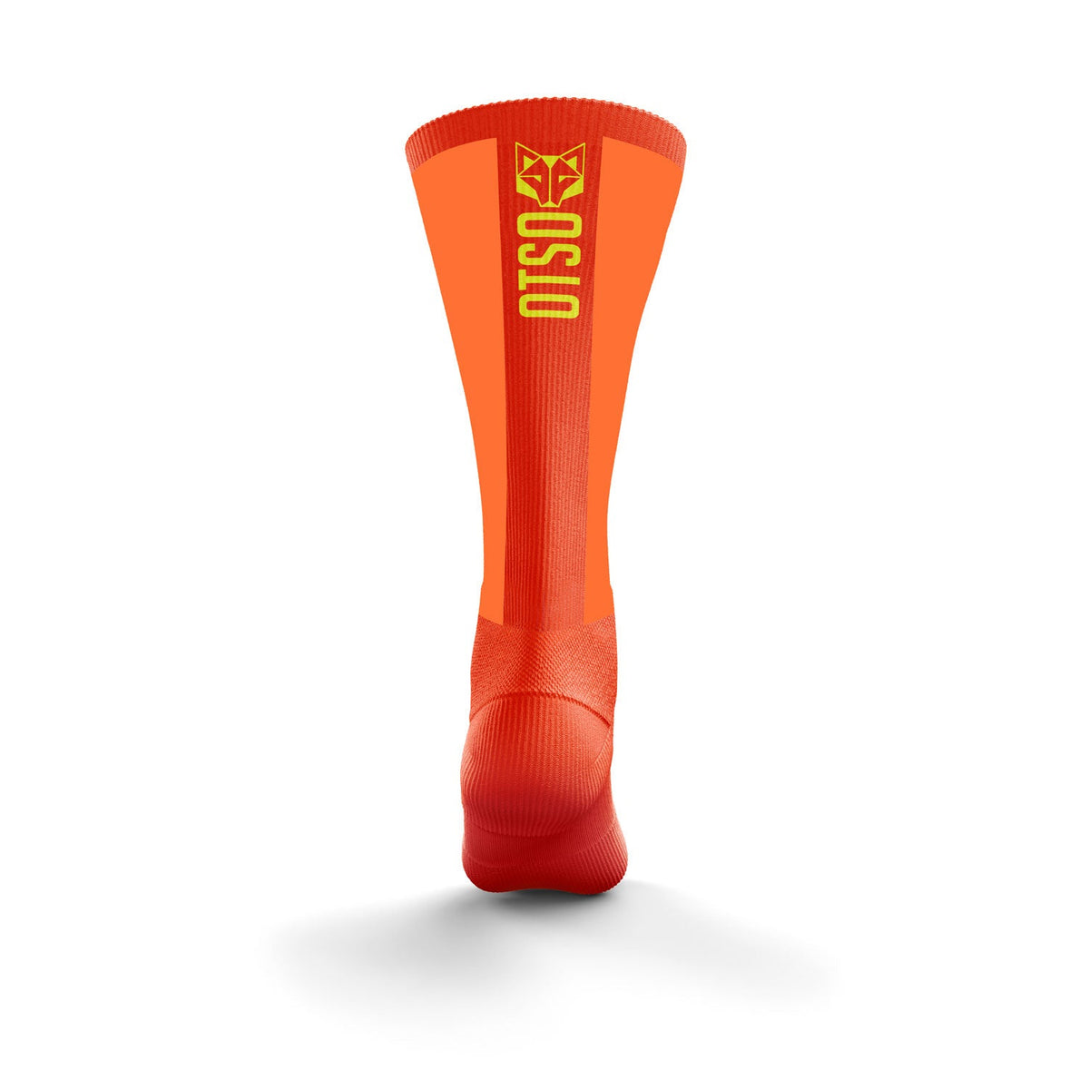 OTSO Ultraleichte Sportsocken - Fluo Orange – Produktansicht 2
