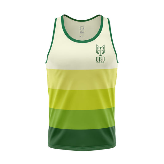 OTSO Herren Lauf-Singlet - Green – Produktansicht