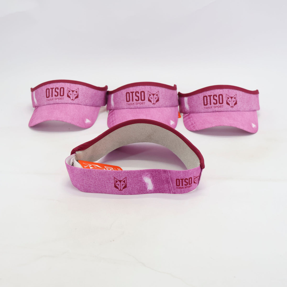 OTSO Sportvisier - Pink Jeans – Produktansicht 2