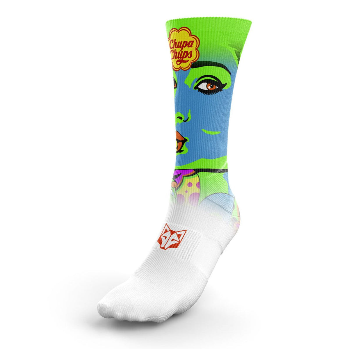 OTSO Sublimierte Sportsocken - Chupa Chups Warhool – Produktansicht
