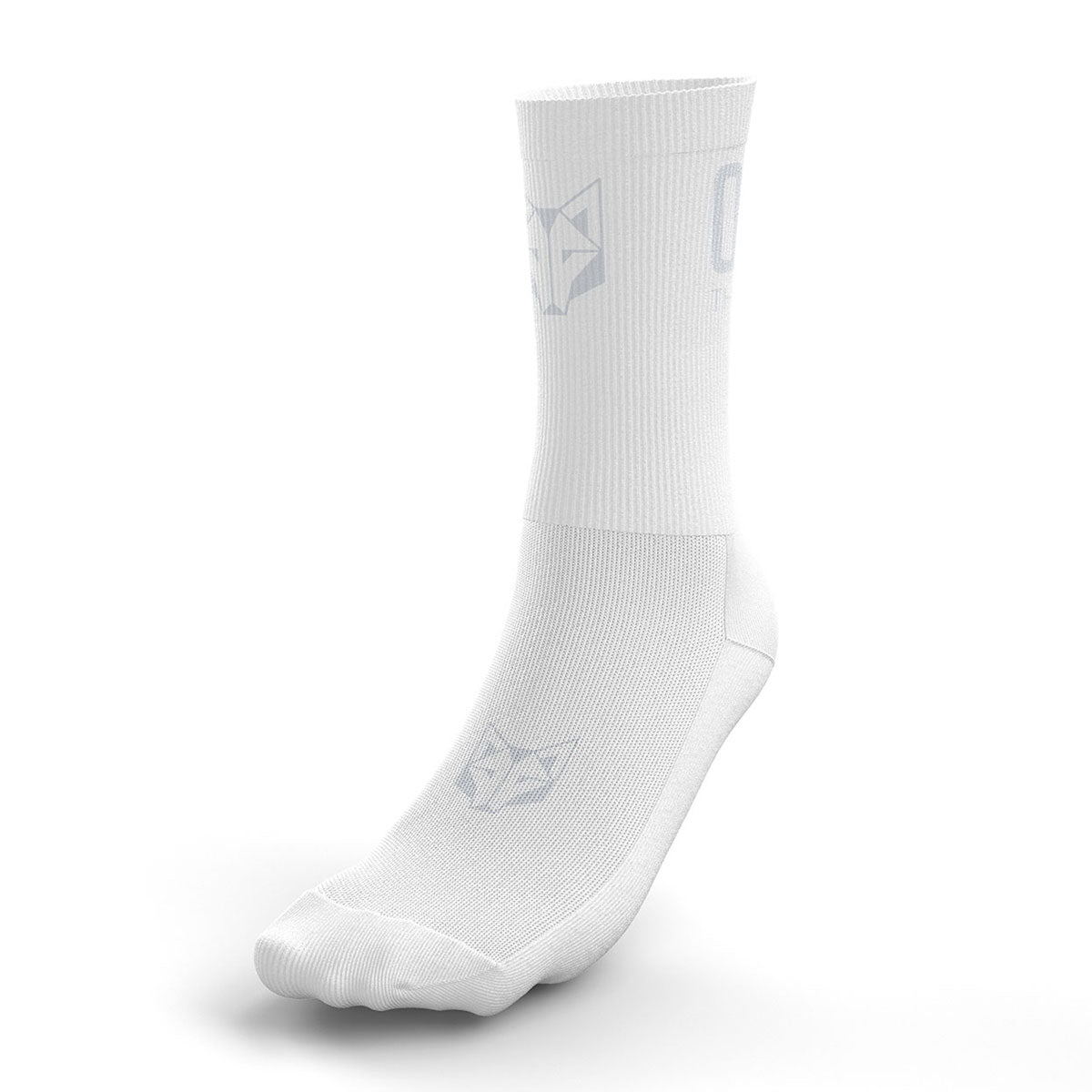 OTSO Multisport-Socken Medium Cut - Full White – Produktansicht