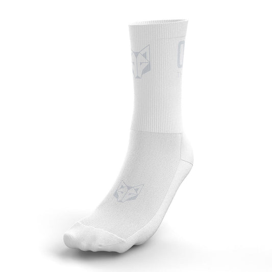 OTSO Multisport-Socken Medium Cut - Full White – Produktansicht