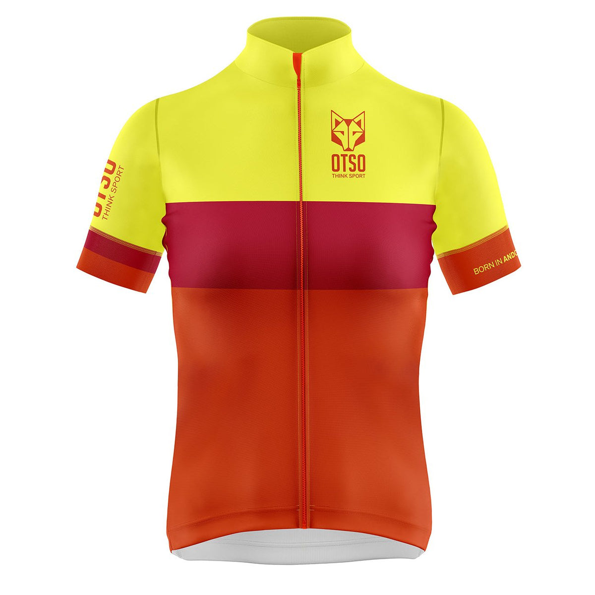 OTSO Damen Kurzarm-Radtrikot - Foc – Produktansicht