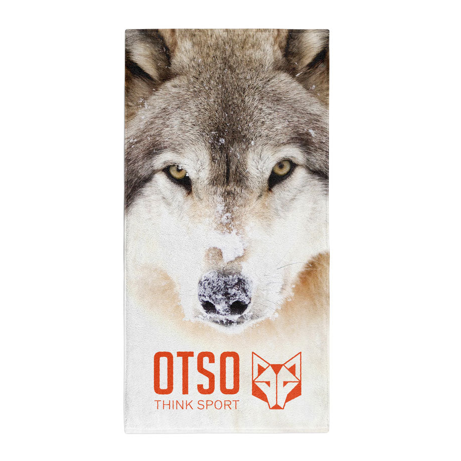 OTSO Mikrofaser-Sporthandtuch - Wolf – Produktansicht