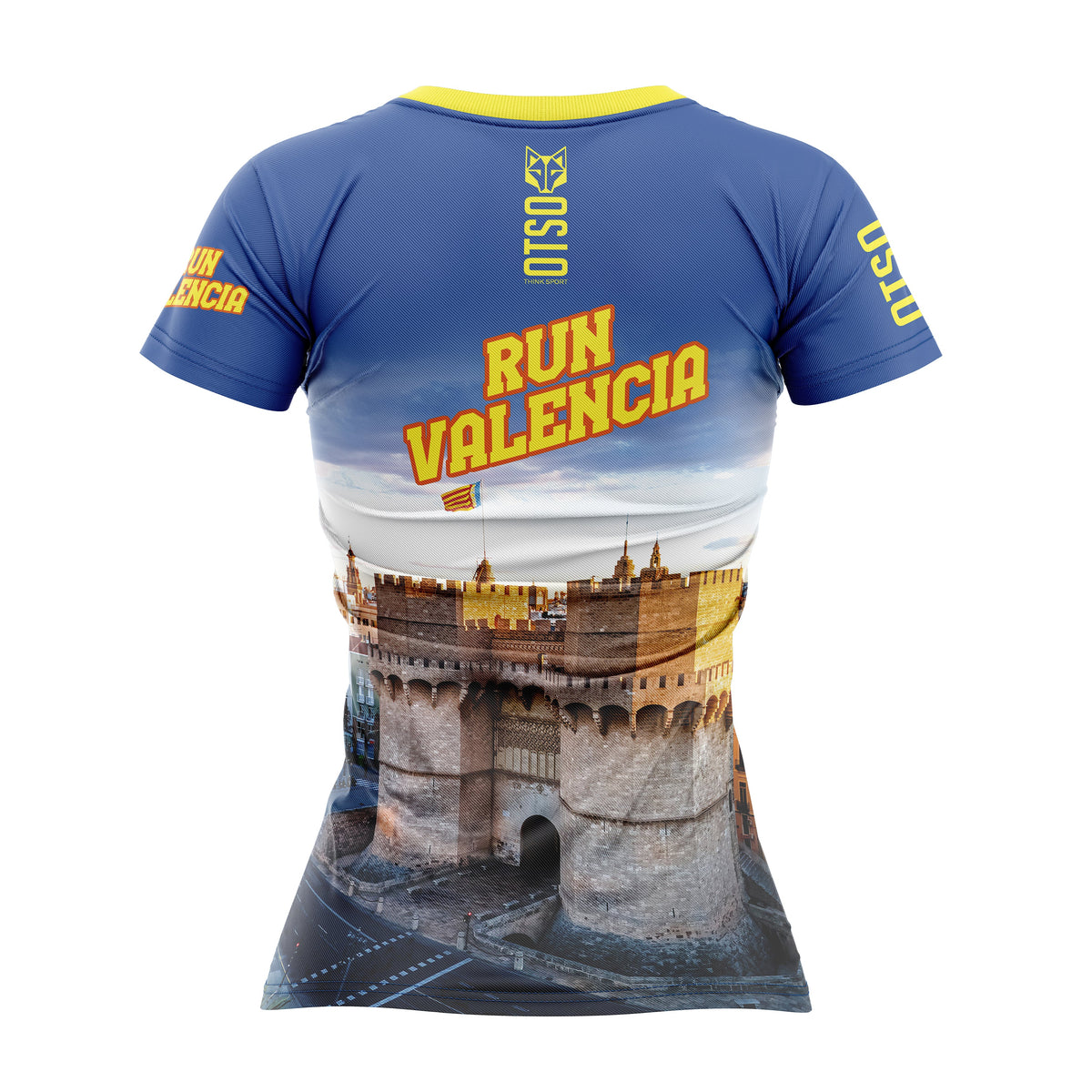 OTSO Damen Kurzarm-Funktionsshirt - Run Valencia 2024 – Produktansicht 2