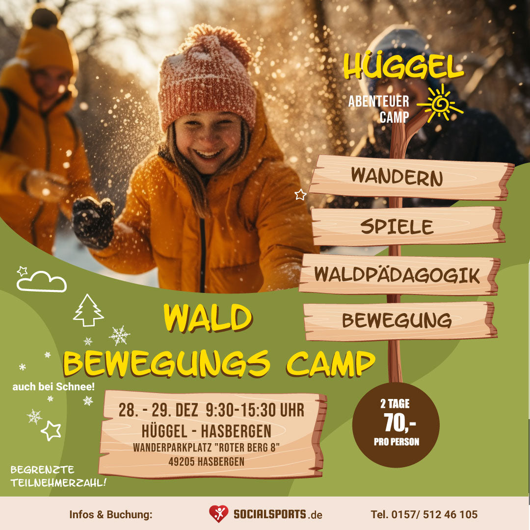 28. - 29.12.23 - 2 Tage Ferien Wald Bewegungs Camp